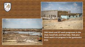 CMU block work progress